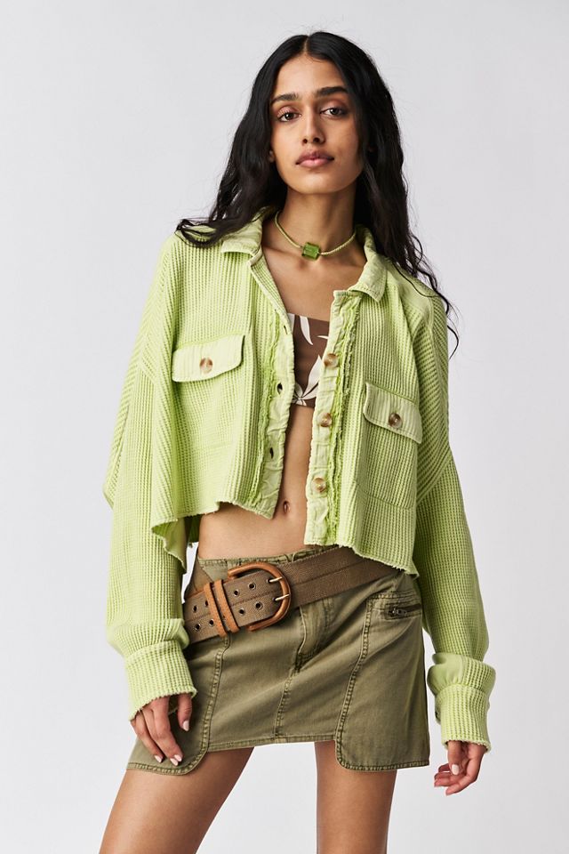 Bamba Cropped Jacket - Bone – Thats So Fetch US