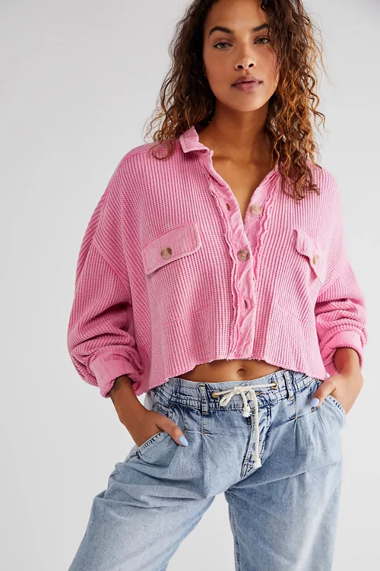 Free People FP One Scout Cropped Jacket