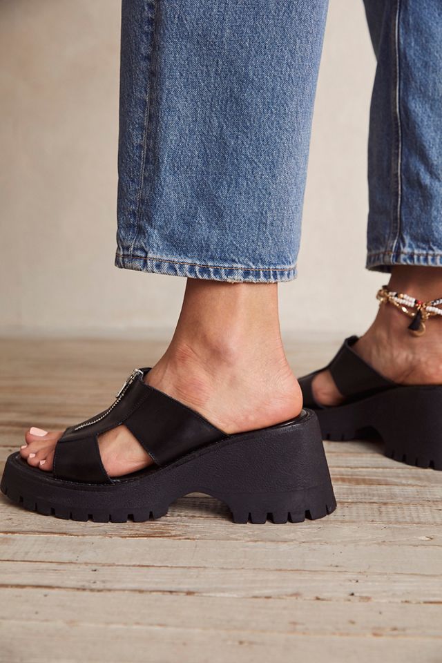 Wishbone Zip Front Sandals by FP Collection at Free People - ShopStyle