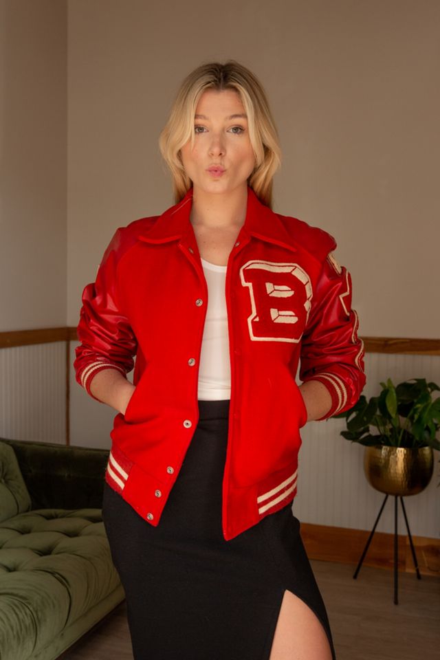 Vintage high 2024 school letterman jacket