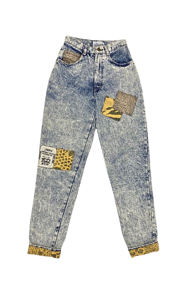 1980s Vintage High Waisted Acid Wash Jeans Selected by BusyLady Baca & The  Goods