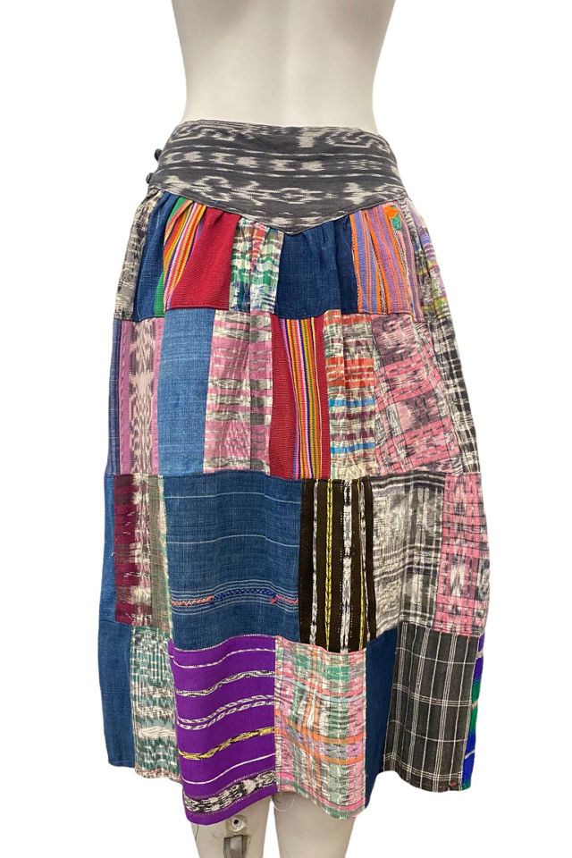1970s Vintage Handmade Patchwork Skirt Selected by BusyLady Baca & The Goods #3