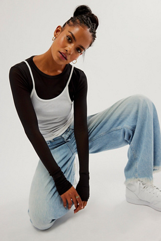 Before Sunset Mesh Long Sleeve