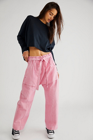 Sky Rider Straight-Leg Pants | Free People