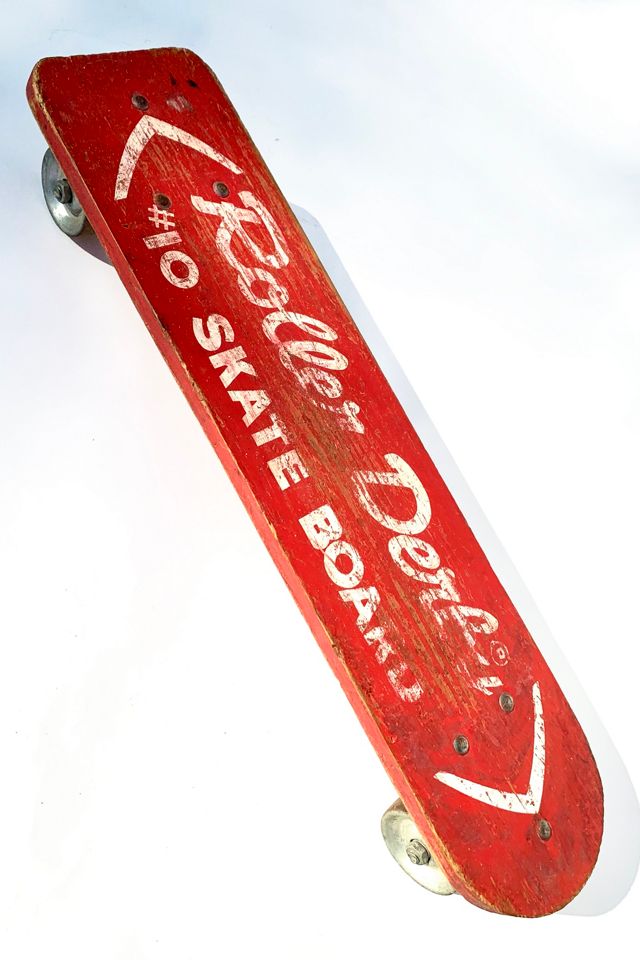 Vintage Roller Derby 10 Skateboard Collected by Anna Corinna