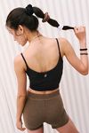 Good Karma Ruched Crop Tank