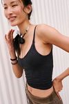 Good Karma Ruched Crop Tank