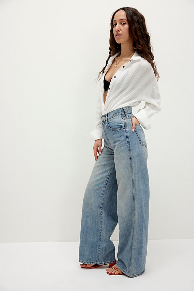 CRVY Gia Wide-Leg Jeans | Free People CRVY Gia Wide-Leg Jeans | Free People