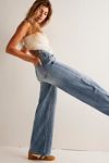 CRVY Gia Wide-Leg Jeans
