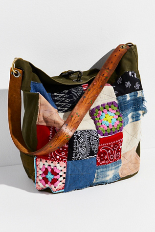 Tricia Fix Patched Military Hobo | Free People