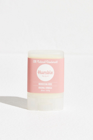 Humble Travel Deodorant at Free People, Moroccan Rose