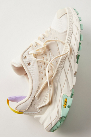 HOKA Anacapa Breeze Low Sneakers at FP Movement, Alabaster/Mint Fluorite, US 9.5