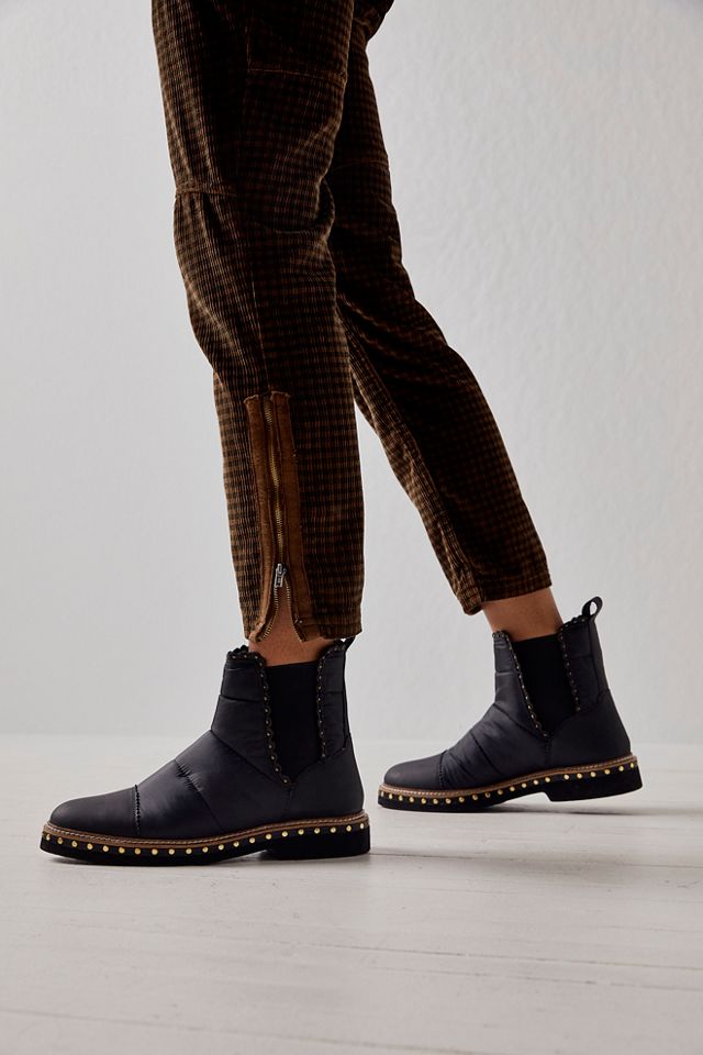 Atlas Puffer Chelsea Boots Free People