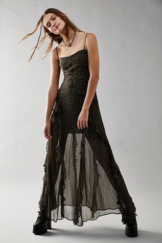 ワンピース Sophia frill set dress ANDMARY】Sophia frill set dress