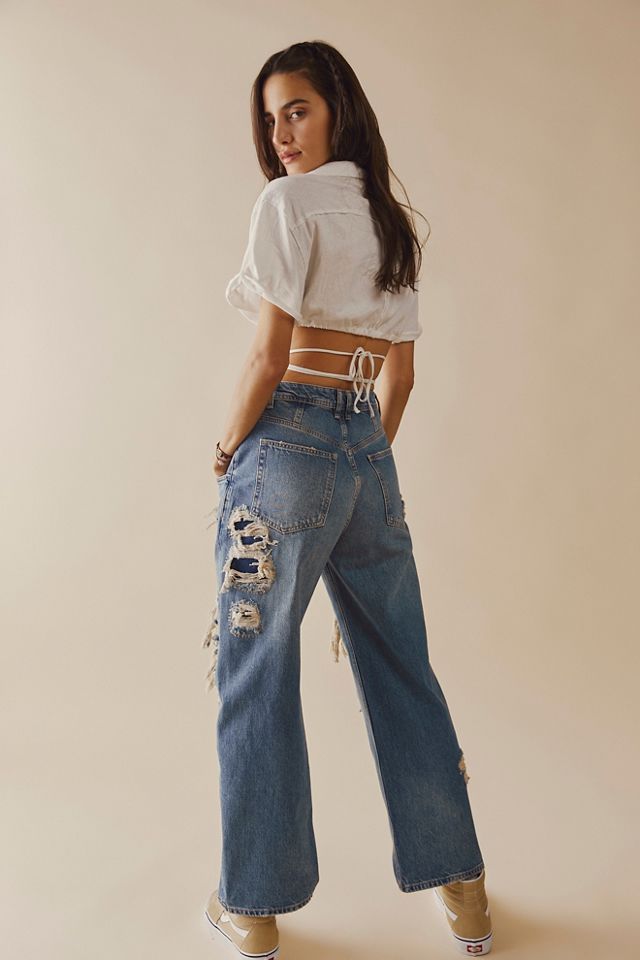 Borderline Barrel Jeans #1