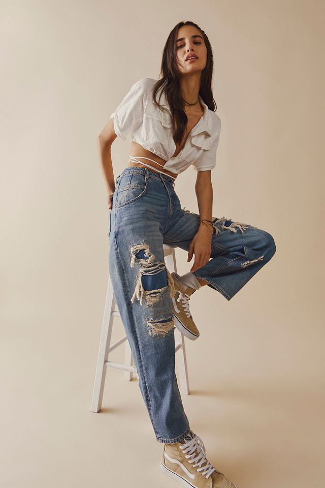 Borderline Barrel Jeans #3