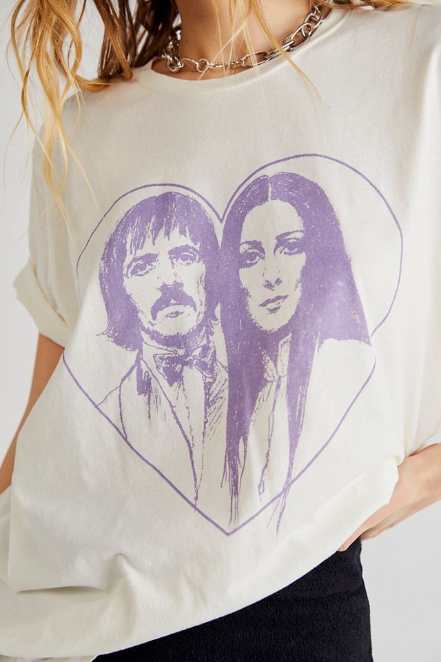 Sonny And Cher Heart Tee #2