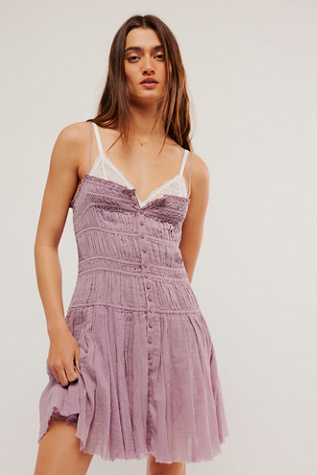 FP One Lausanne Slip at Free People in Lilac, Size: Medium