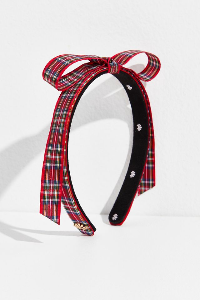 Lele Sadoughi Plaid Headband | Free People display picture 3
