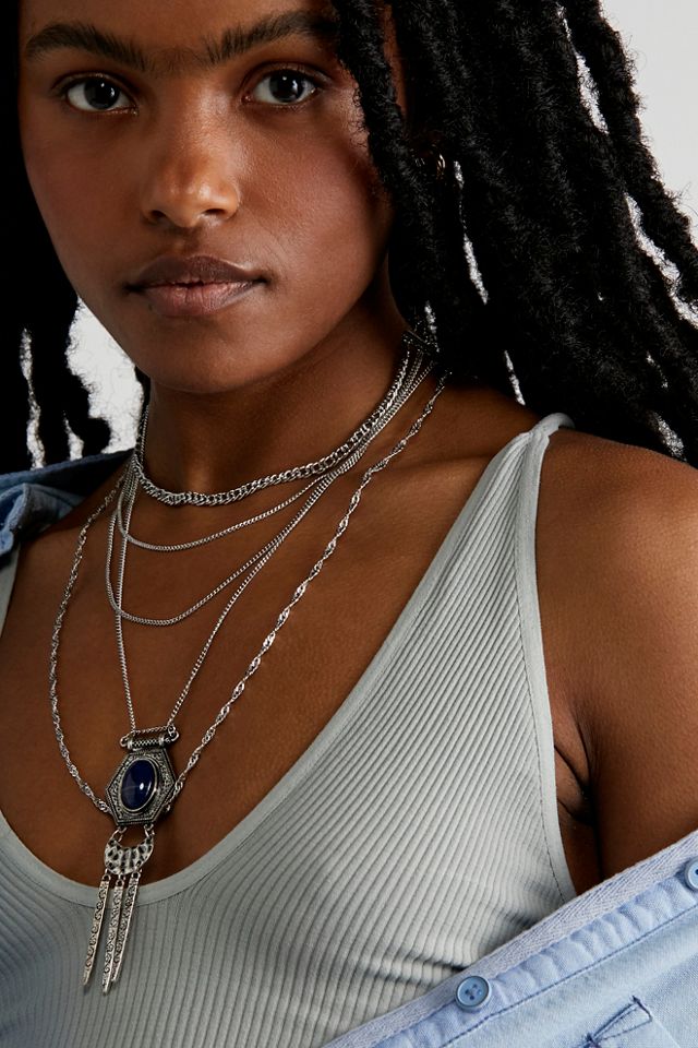 Free People Courtney Layered Necklace 67644476