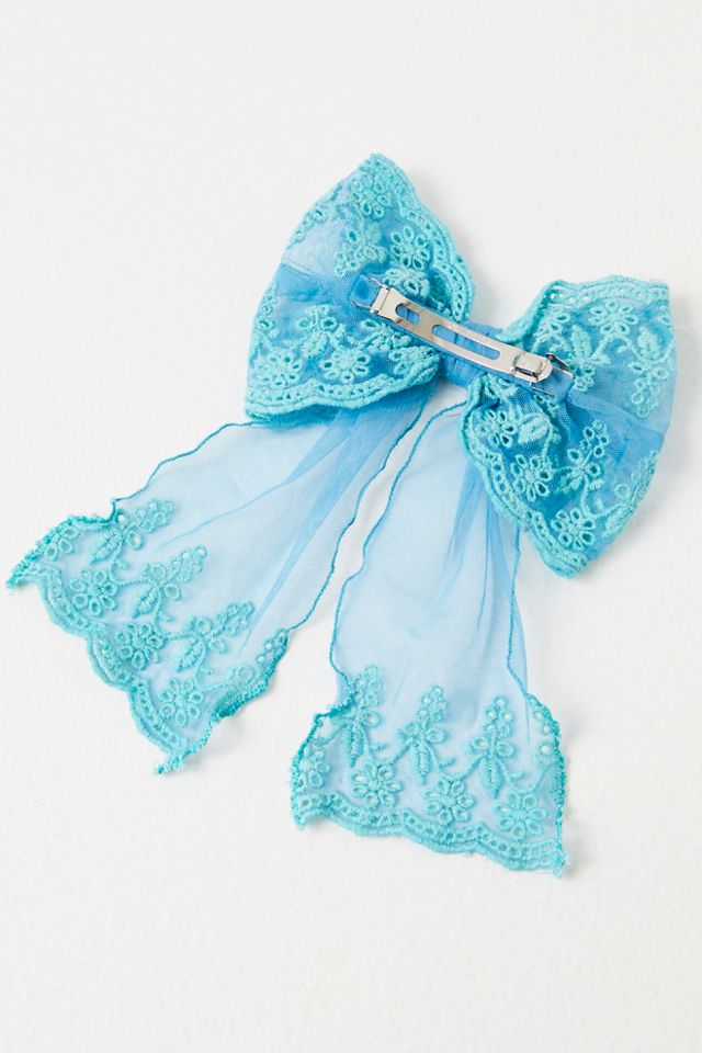 Fern Crochet Bow #2