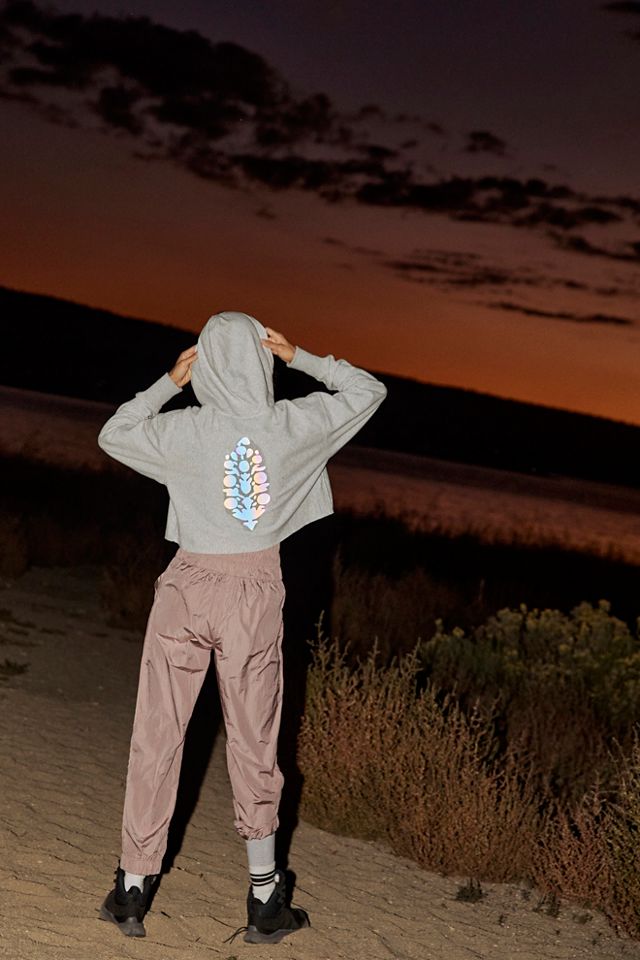 Half Time Reflective Logo Hoodie Free People