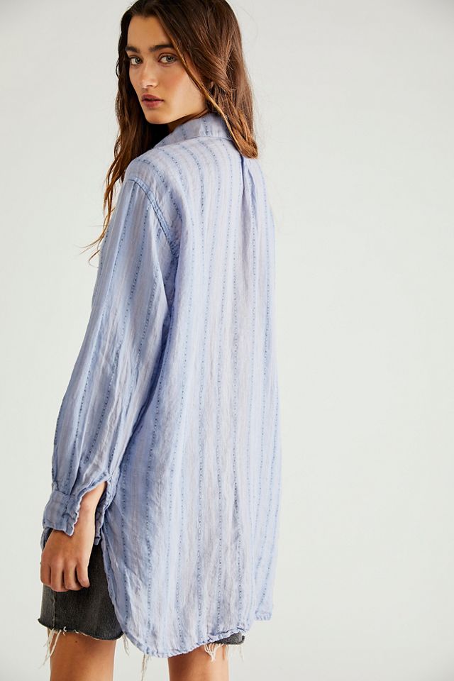 CP Shades Ruffle Front Shirt #1