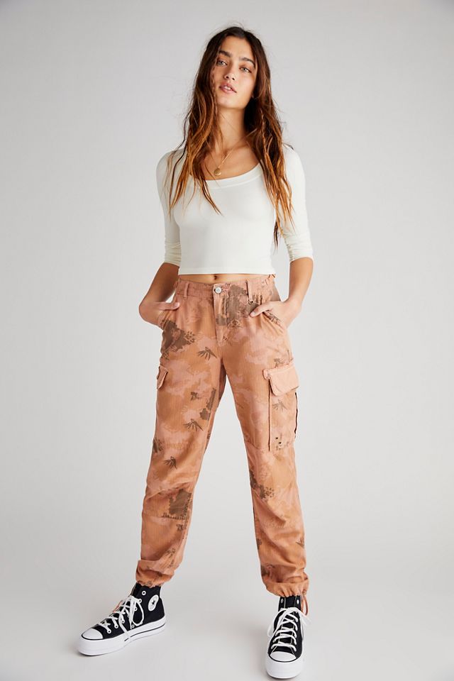 Free people sale cargo pants