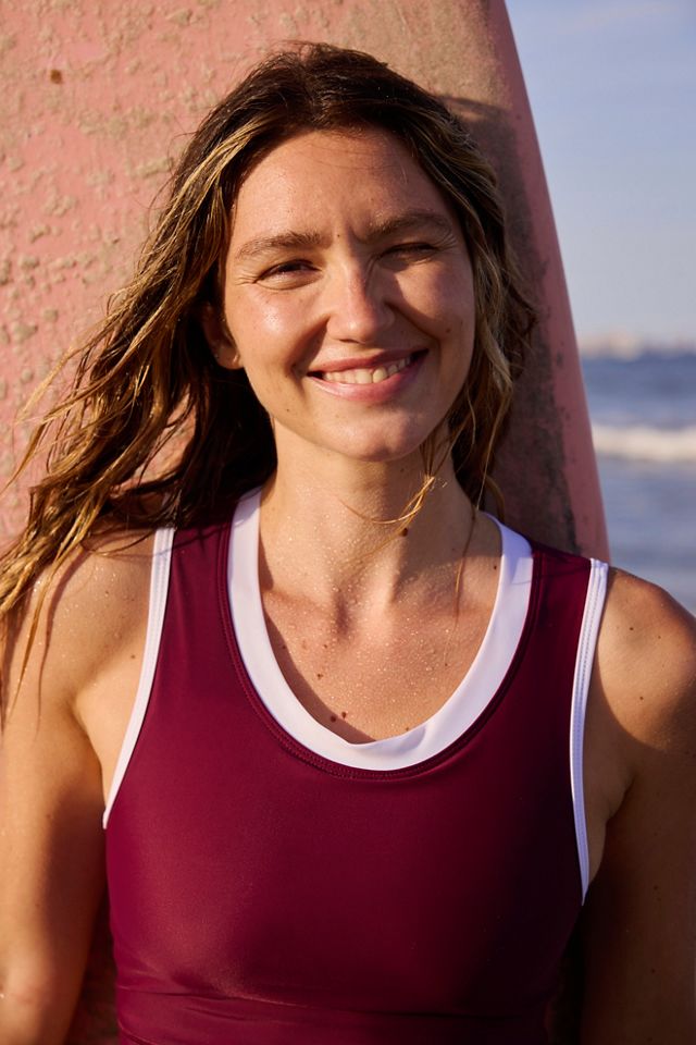 Salt Gypsy Crop Surf Top #1