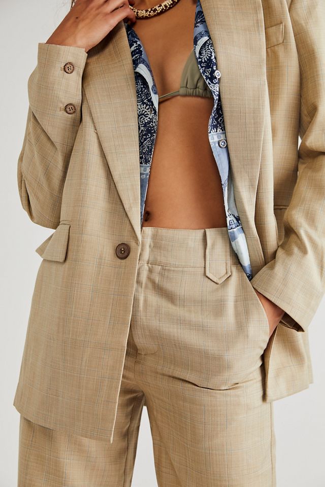 Boyfriend Blazer & Hi Heights Pant Set #2
