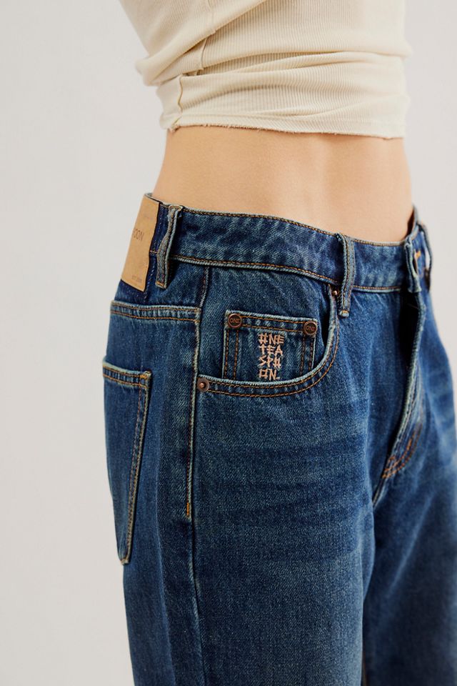 OneTeaspoon Truckers Low-Rise Straight Jeans #3