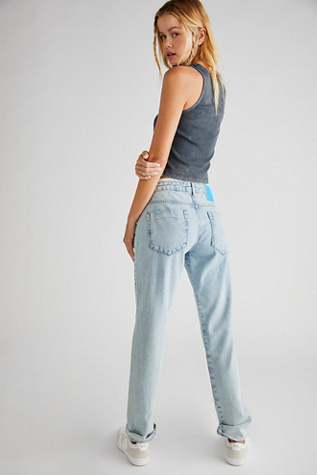 OneTeaspoon Truckers Low-Rise Straight Jeans