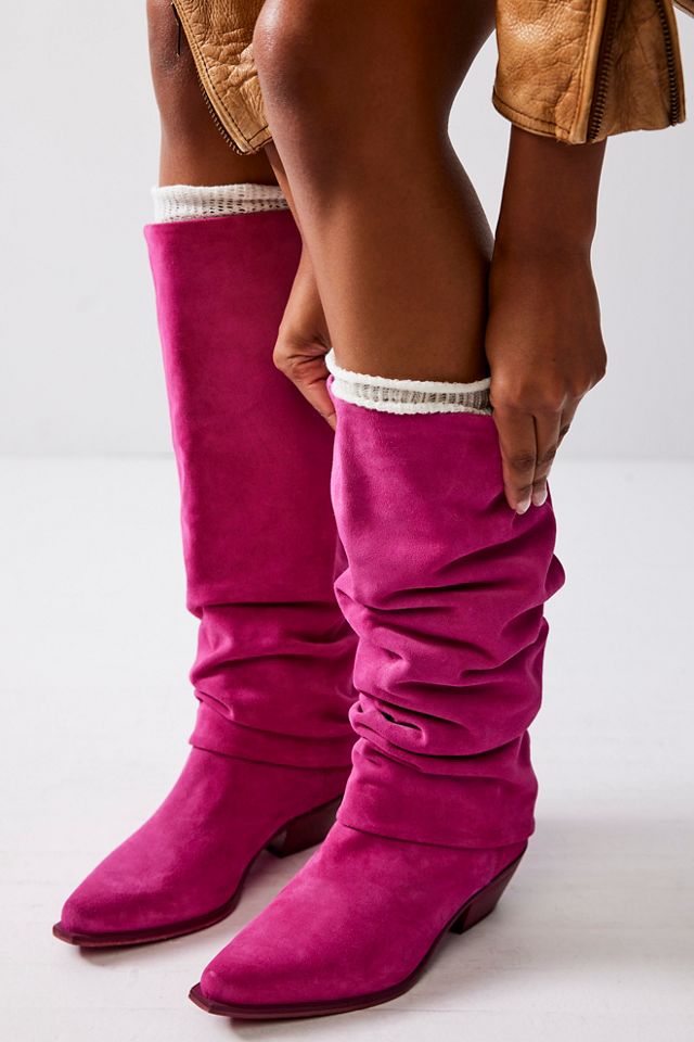 Long slouch outlet boots