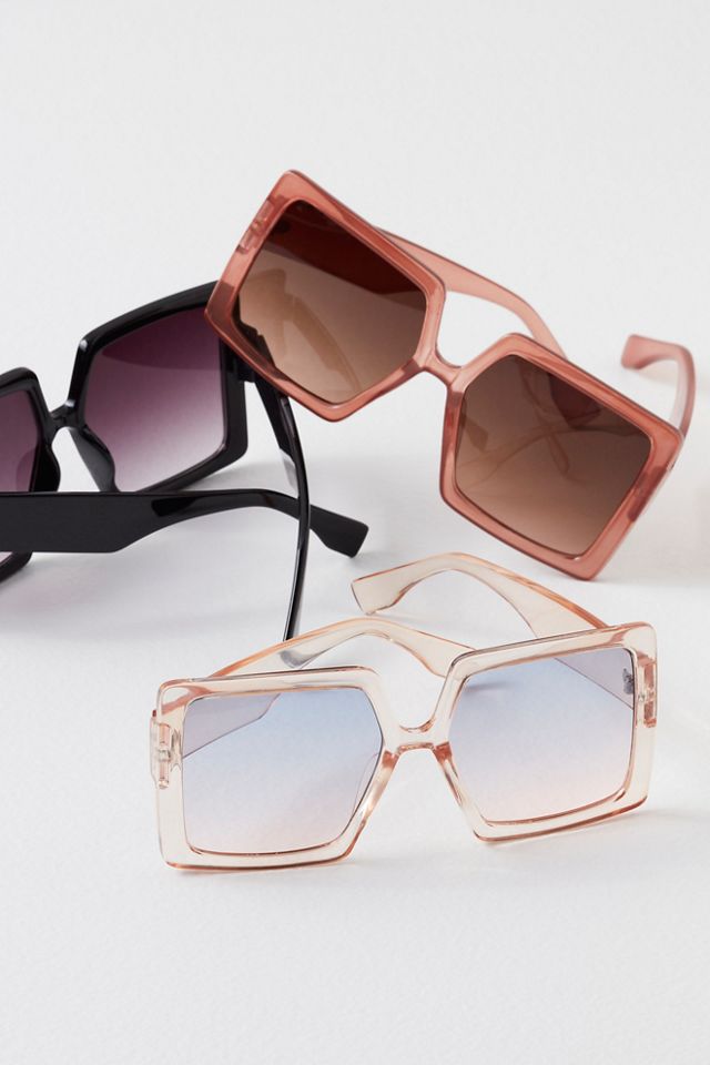 Line Of Sight Square Sunglasses