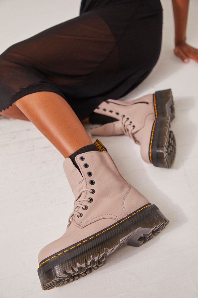 Dr. Martens Vintage Combs Boots for Women in Taupe