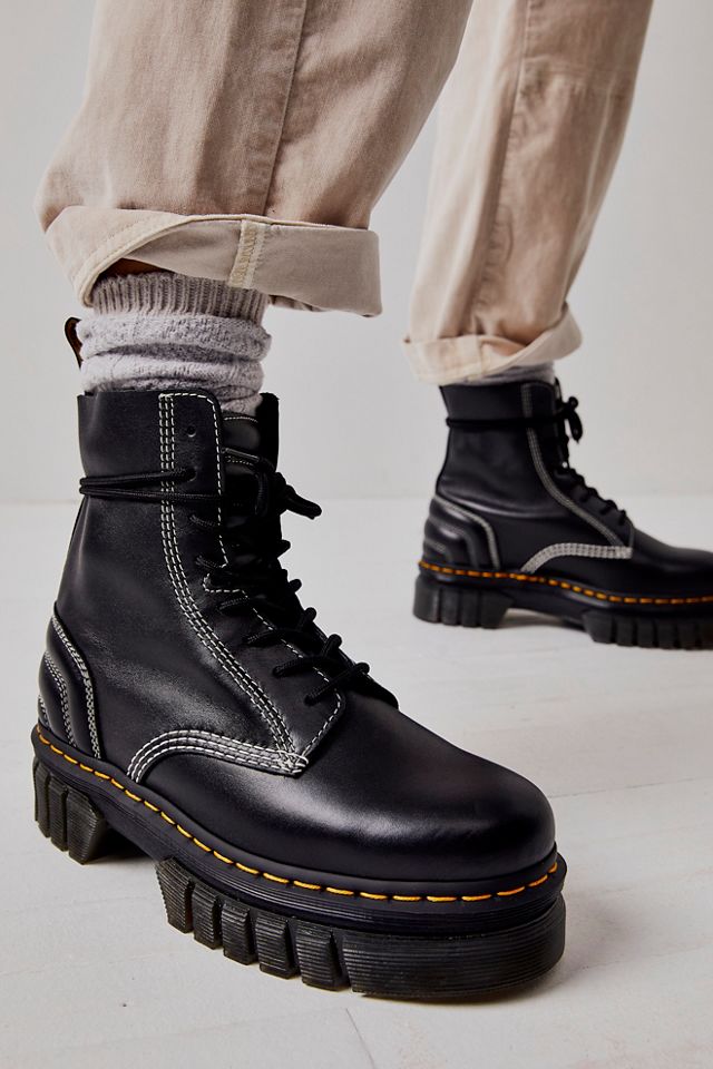 Quilted store doc martens