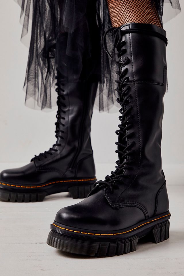 Dr martens tall lace up boot hotsell