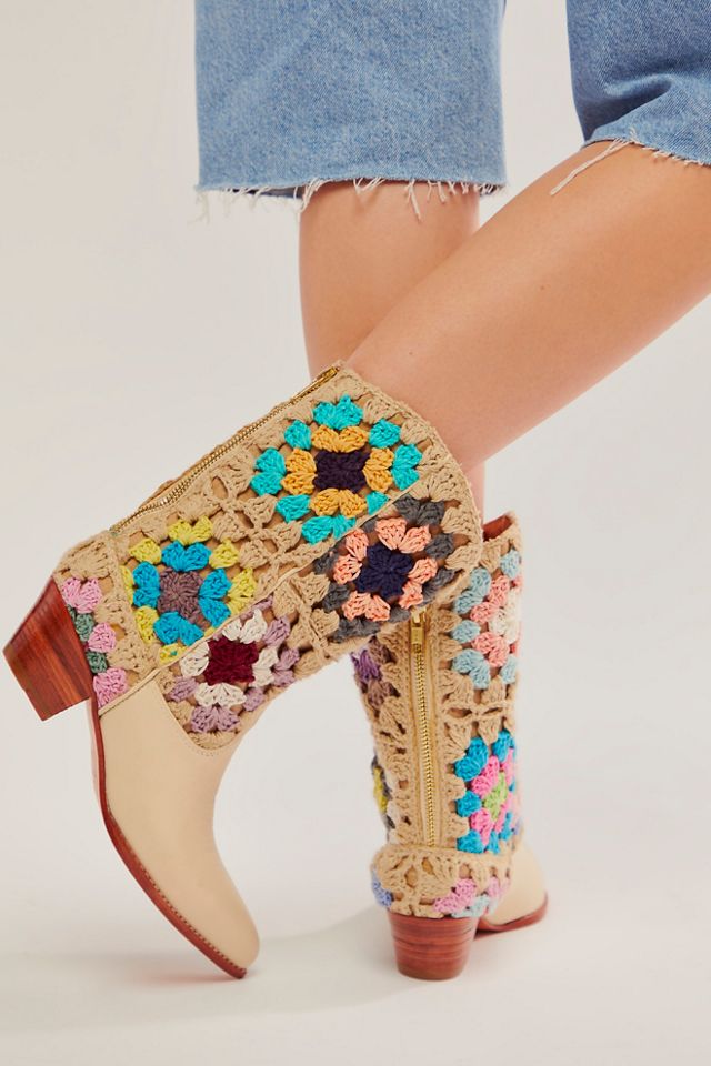 Bottes western crochet Selina #2
