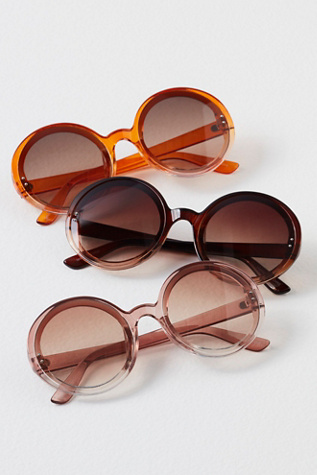 Stuck On You Round Sunglasses | Free People
 