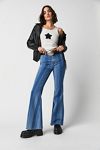 lee high rise flare jeans