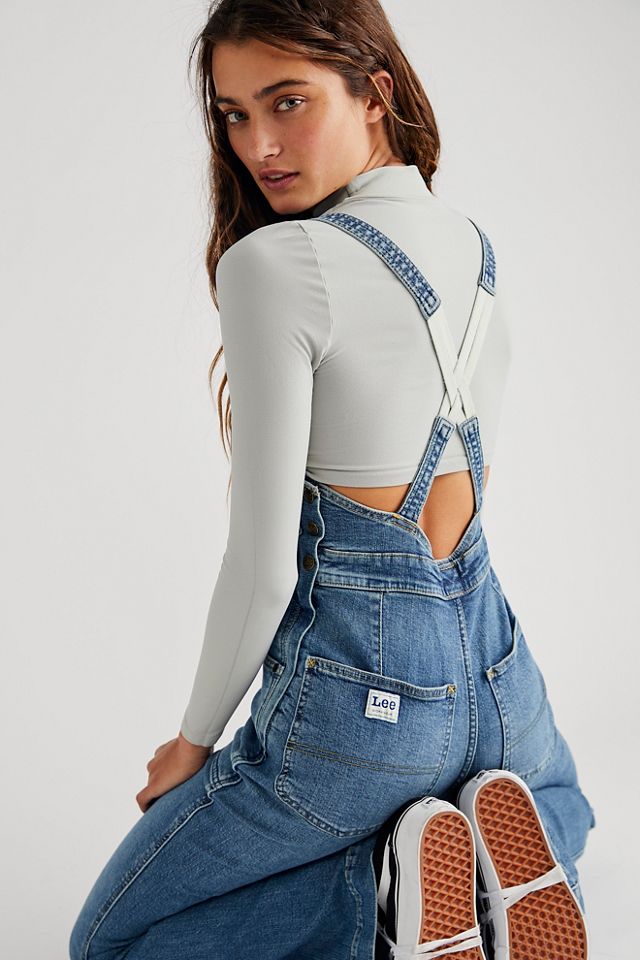 Lee Factory Flare Overalls Free People UK