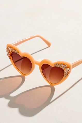 LoveShackFancy Amalia Sunglasses | Free People UK display picture 2