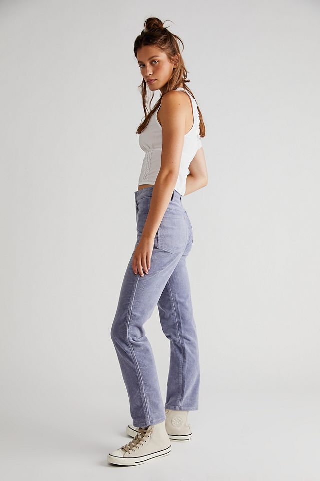 Wrangler Wild West High-Rise Straight Cord Jeans #2
