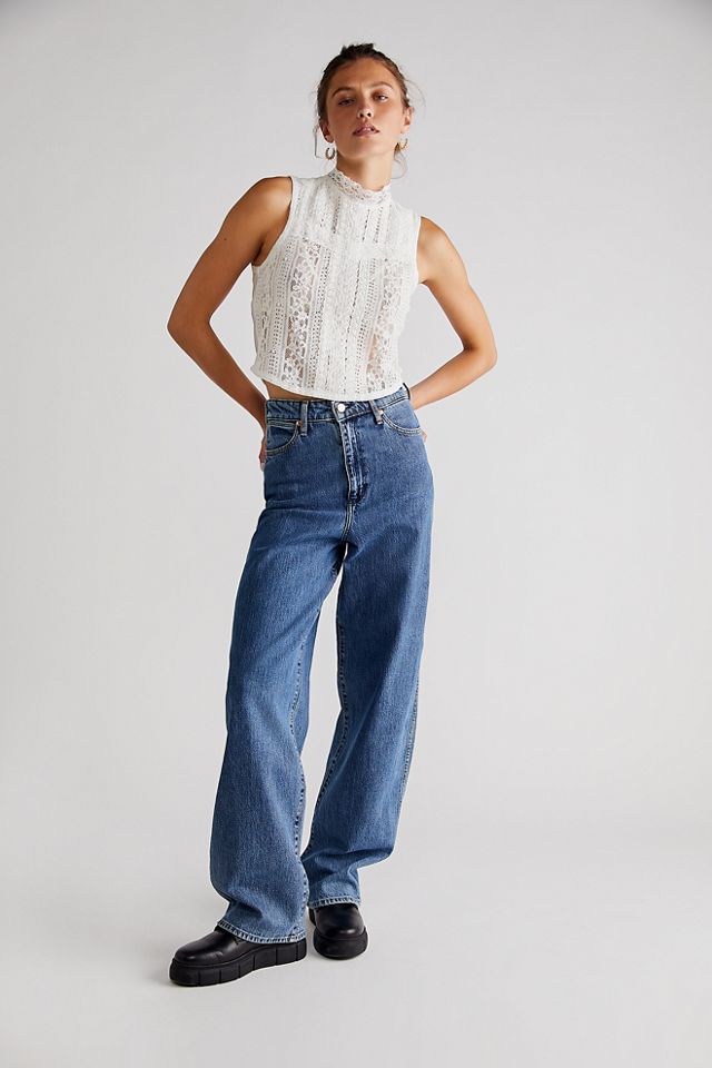 Free people wrangler store jeans