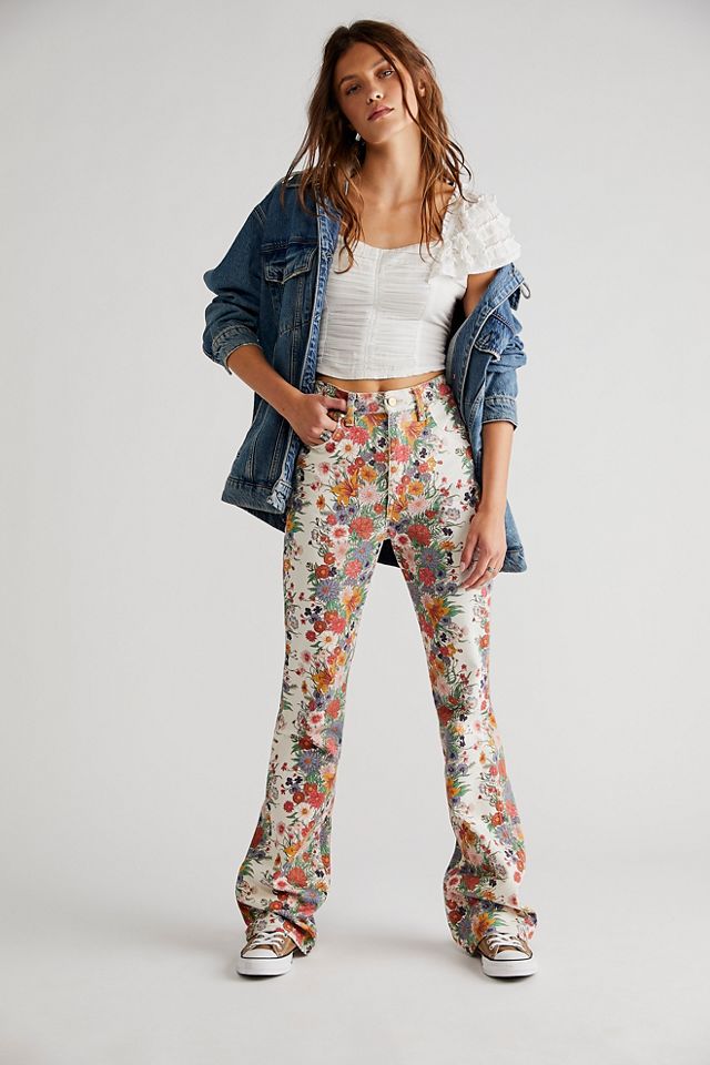 Wrangler Westward High-Rise Flare Jeans | Free People