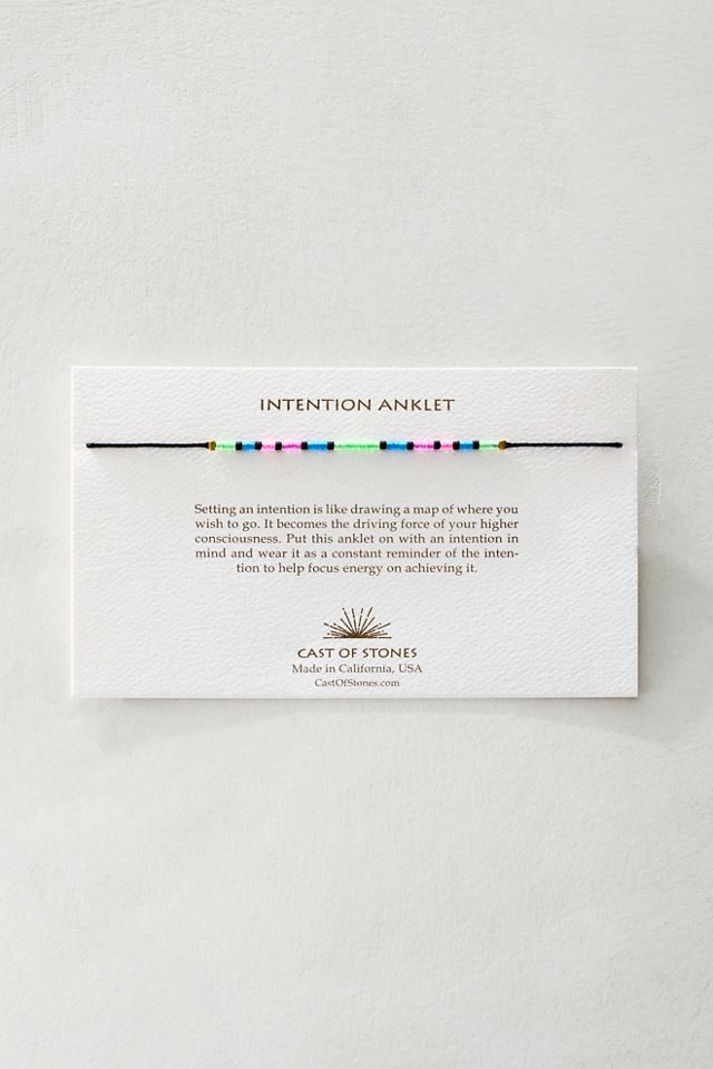 Intention Anklet #2