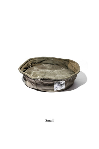 PUEBCO Vintage Tent Fabric Pet Bed at Free People in Green, Size: L