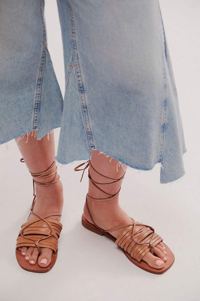 Free people cheap wrap sandals