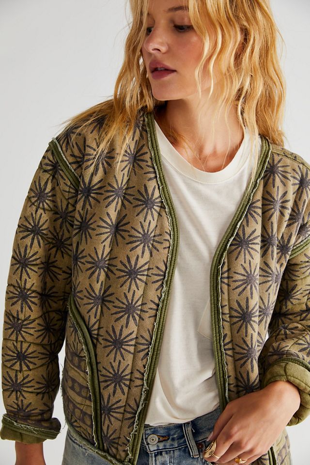 Kara Quilted Cardi #2