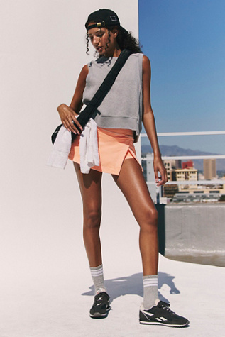 Hot Shot Mini Skort by FP Movement at Free People, Pastel Peach, L